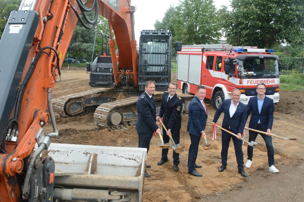 Baustart für den Neubau der Feuerwache Süd