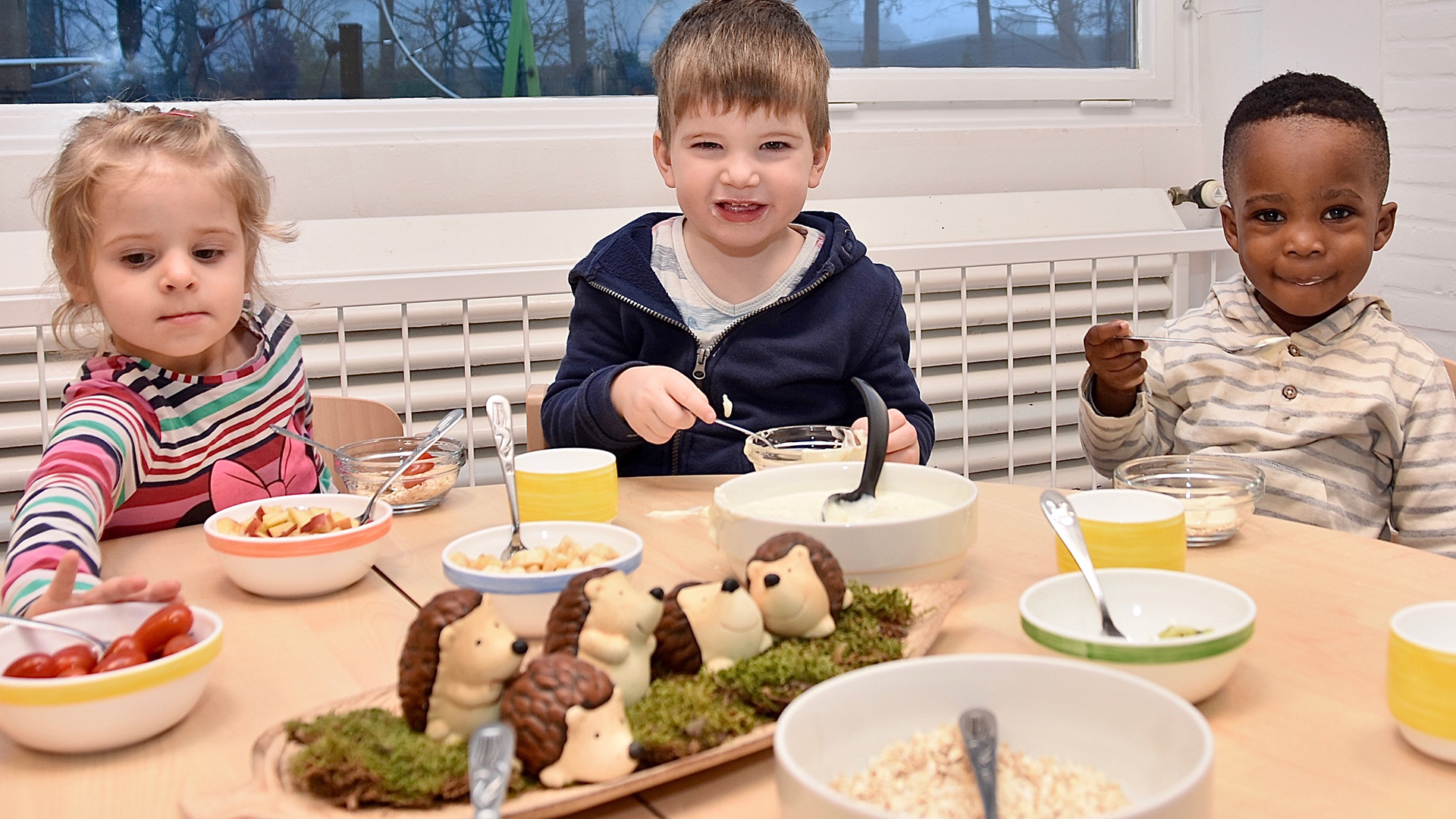 Frühstück in der Kita „Erftfrösche“